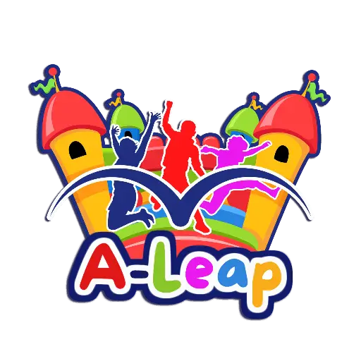 The A-Leap Castle Hire Logo