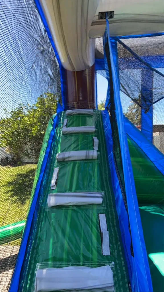 Ladder with slide
